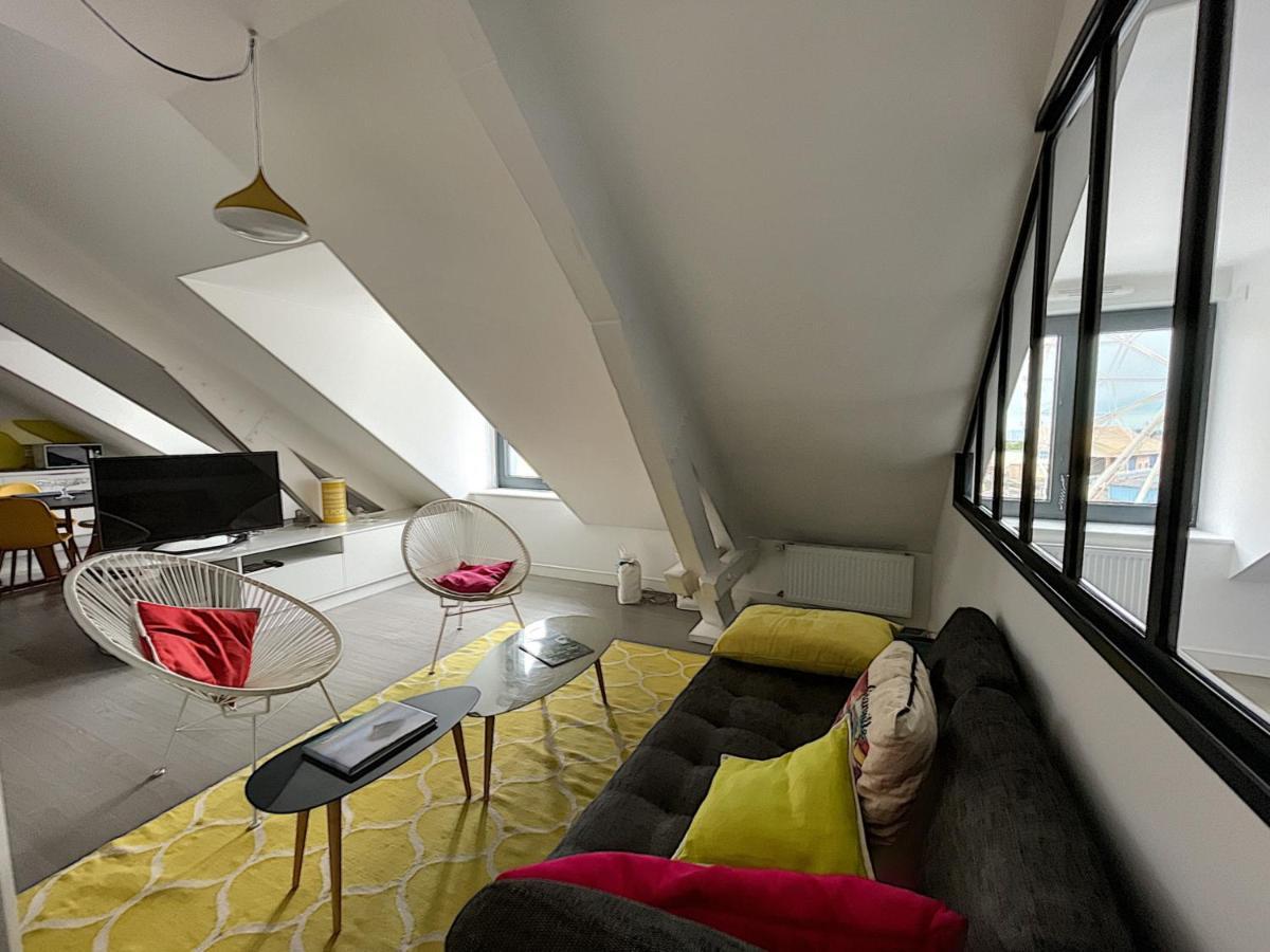 Duplex De Standing En Centre-Ville Avec Parking, Proche Port Et Plage - Fr-1-361-377 Granville Kültér fotó