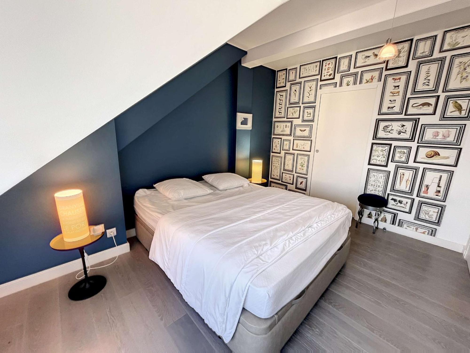 Duplex De Standing En Centre-Ville Avec Parking, Proche Port Et Plage - Fr-1-361-377 Granville Kültér fotó